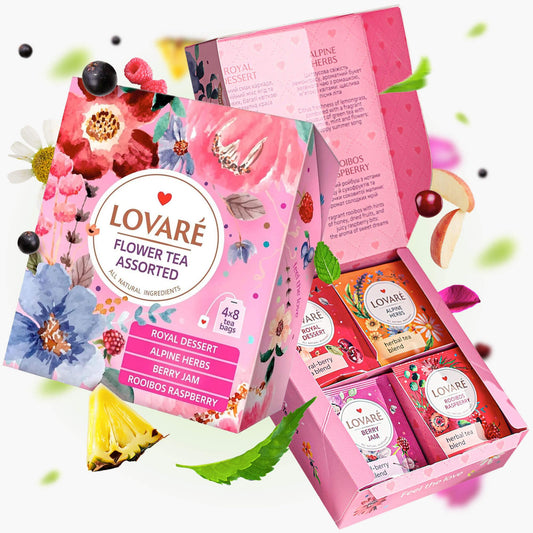 Lovaré Cofanetti assortiti - black tea